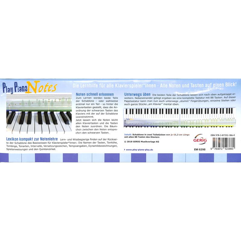 Play Piano Notes