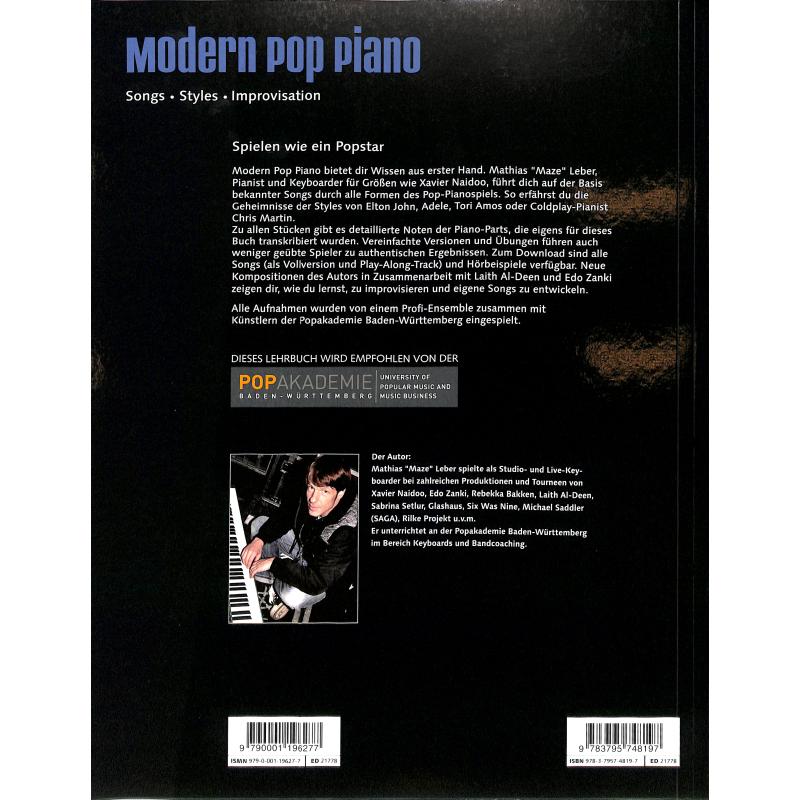 Modern Pop Piano