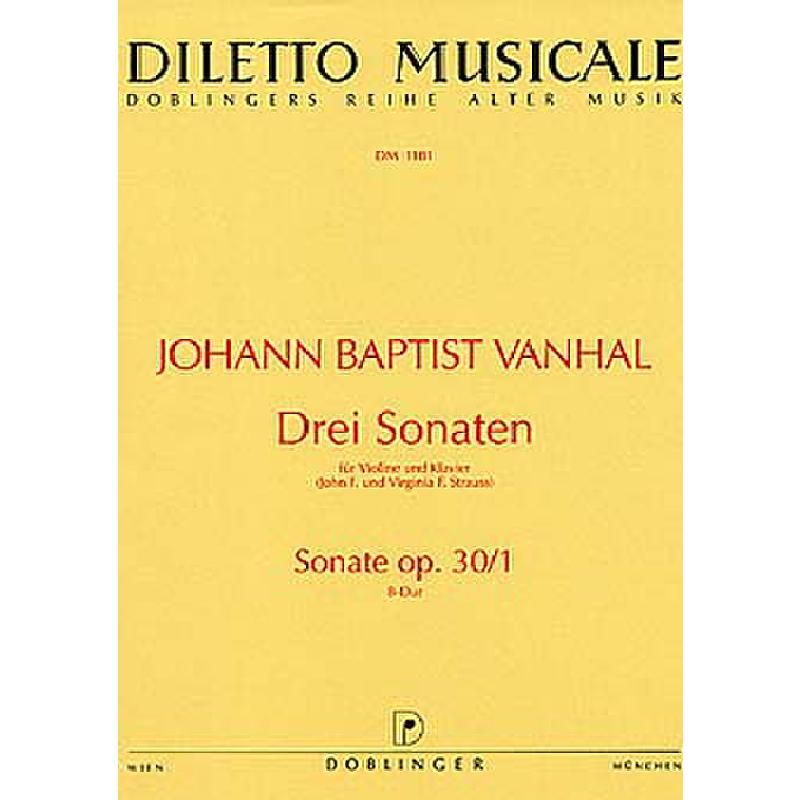 Sonate B-Dur op 30/1