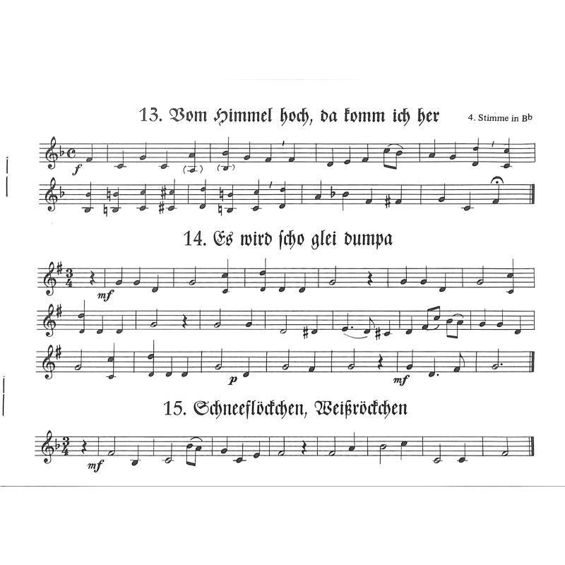 27 Lieder zur Weihnachtszeit 1