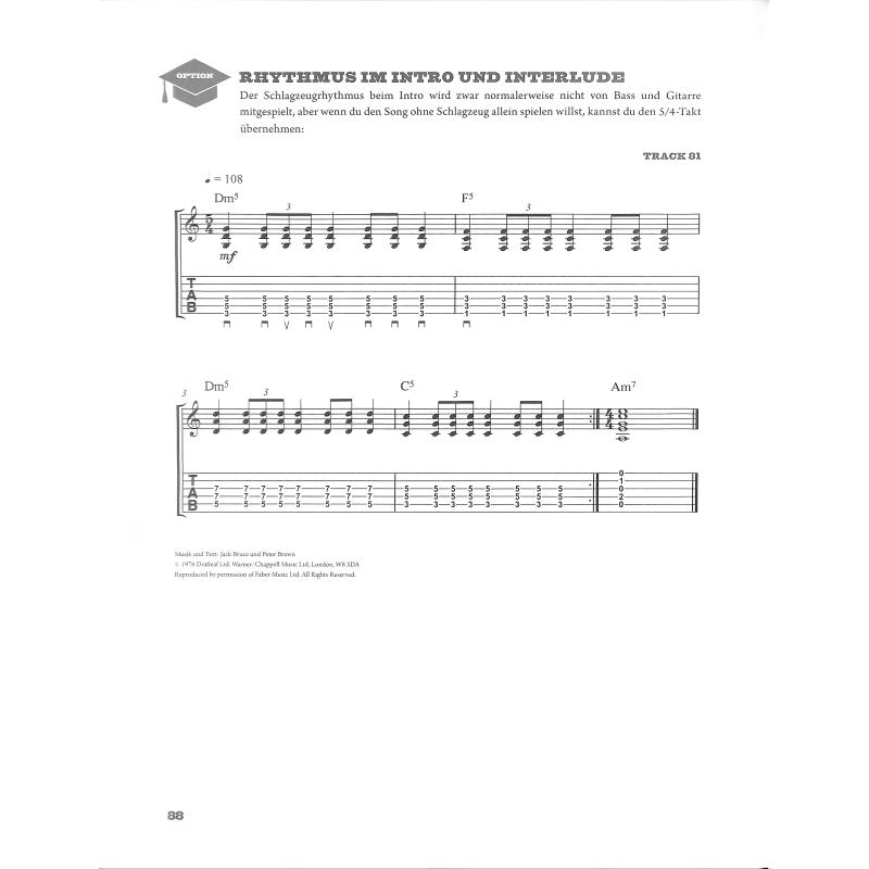 Simply classic Rock guitar