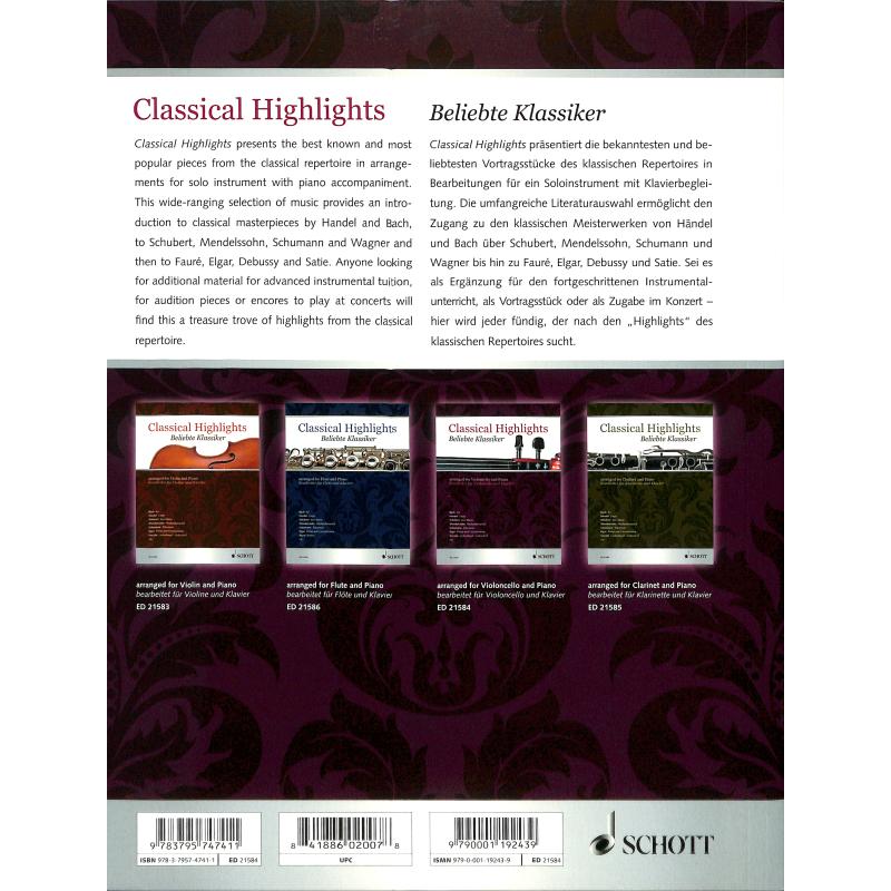 Classical highlights