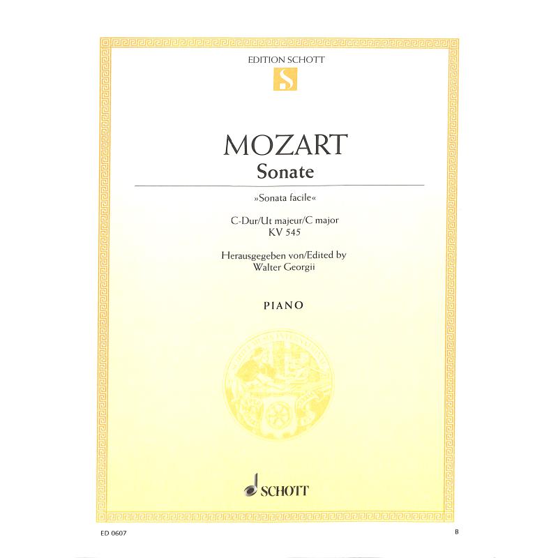 Sonate C-Dur KV 545 (Sonate facile)