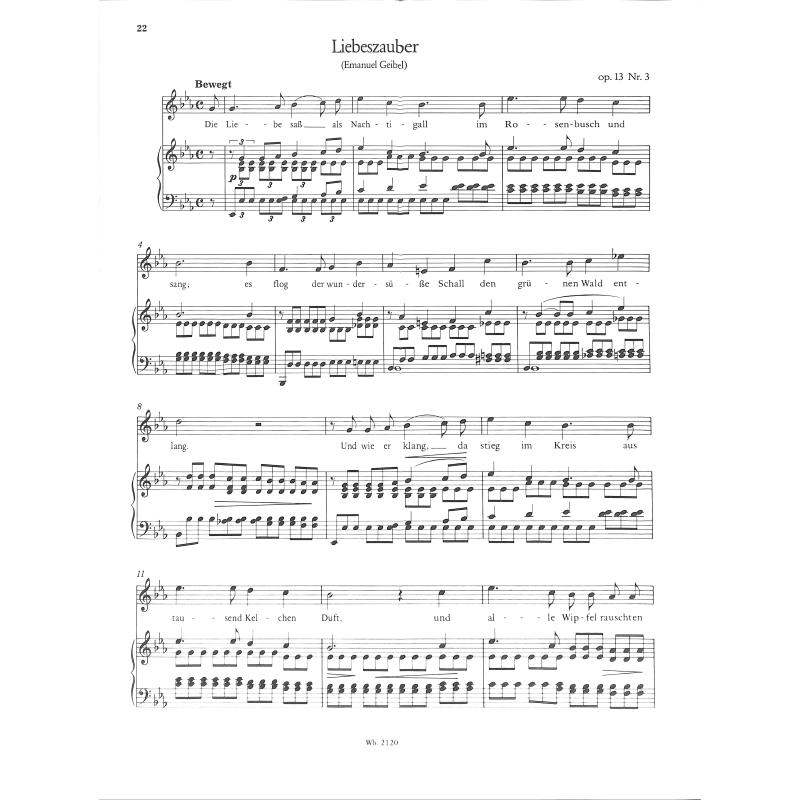 Sämtliche Lieder 1