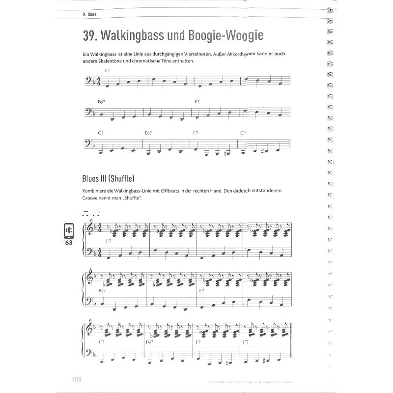 Liedbegleitung und Klavierimprovisation