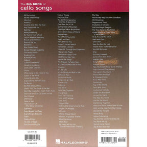 The big book of cello songs