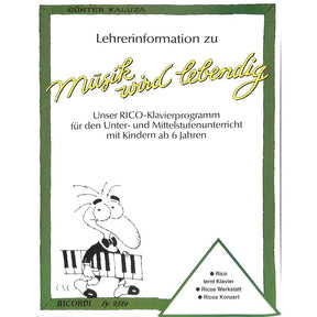 Musik wird lebendig - Lehrerinformation