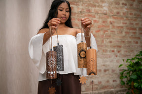 Cosmic Bamboo Chime SET 432Hz