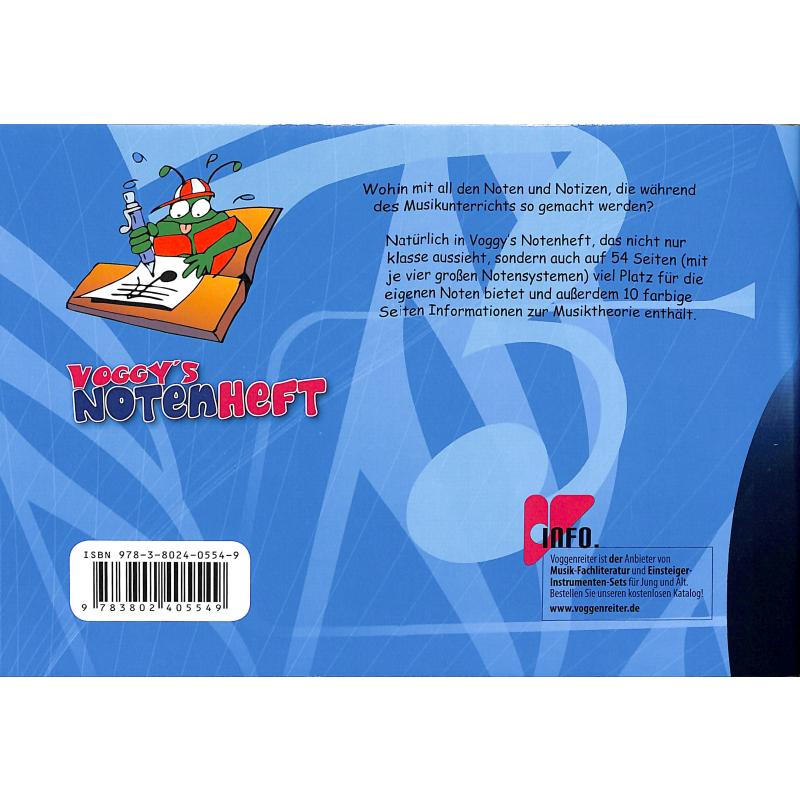 Voggy's Notenheft