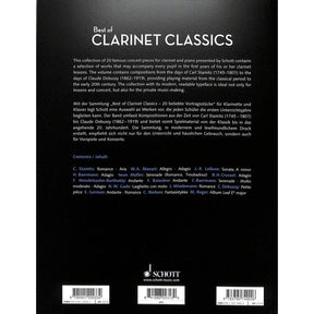 Best of clarinet classics