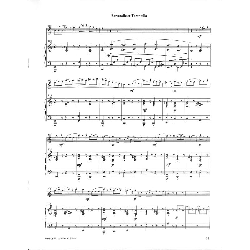 La flute au salon