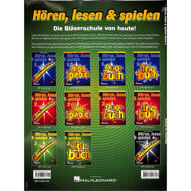 Hören lesen + spielen 3 - Schule