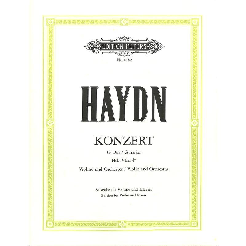 Konzert 2 G-Dur Hob 7A:4