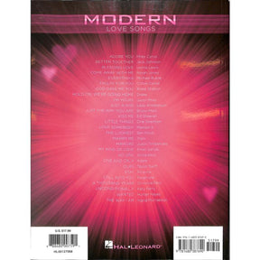 Modern love songs