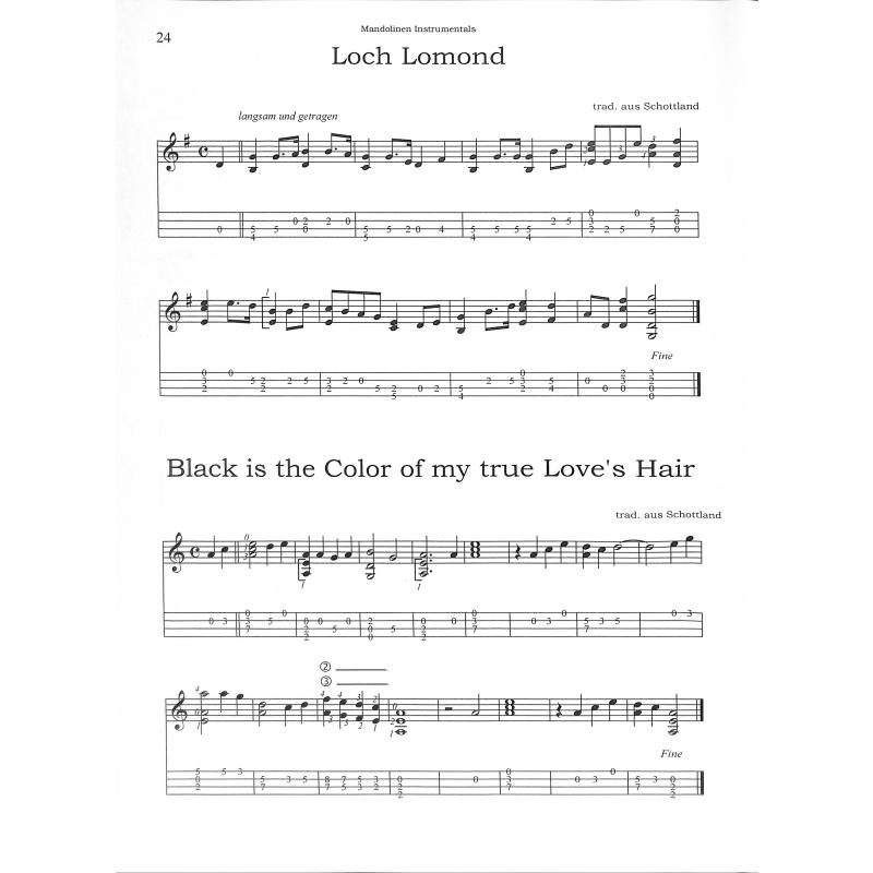 Mandolinen instrumentals