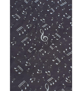 Schal NOTEN schwarz/weiß