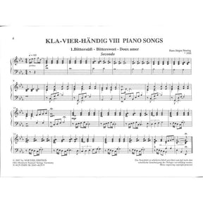 Klavierhändig 8 - piano songs