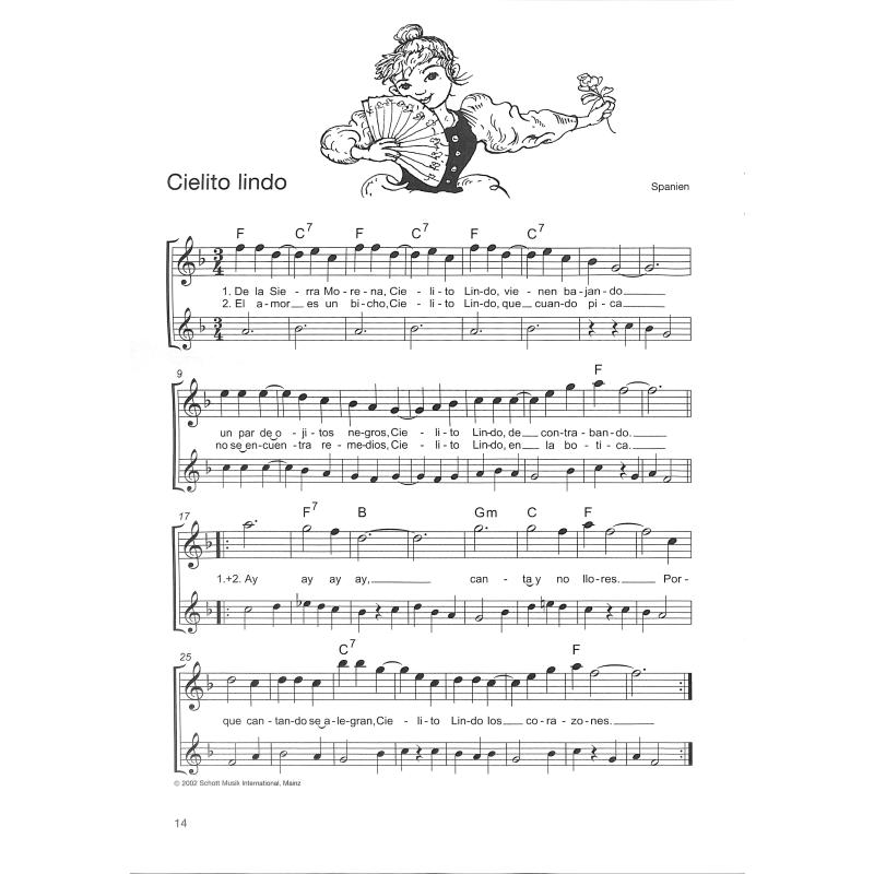 Die schönsten Folksongs