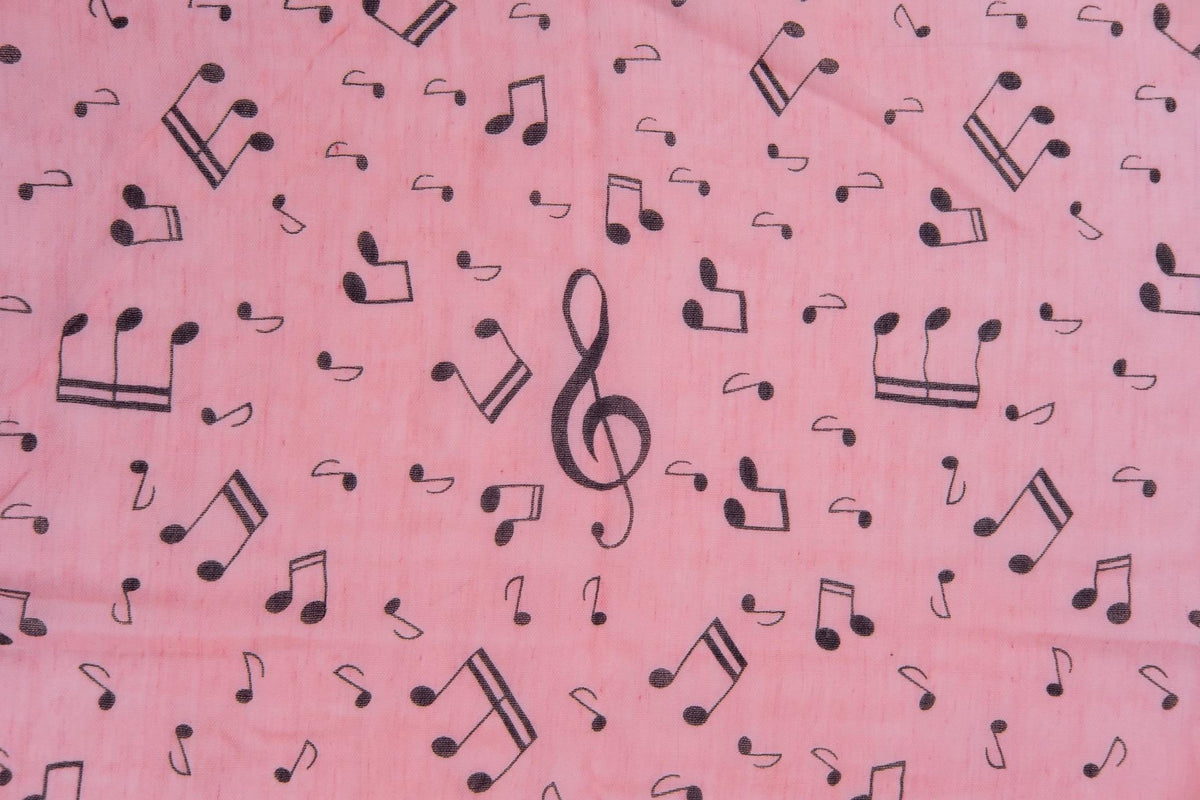 Schal NOTEN rosa