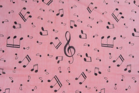 Schal NOTEN rosa