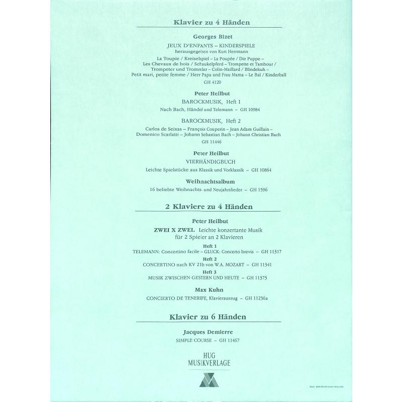 Jeux d'enfants (Kinderspiele)