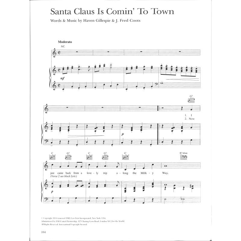 The best christmas songbook ever