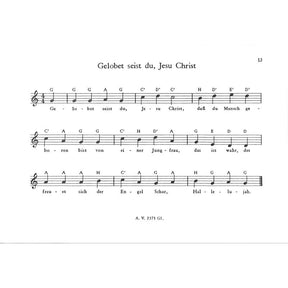Melodien für das Glockenspiel 3 - Weihnachtslieder
