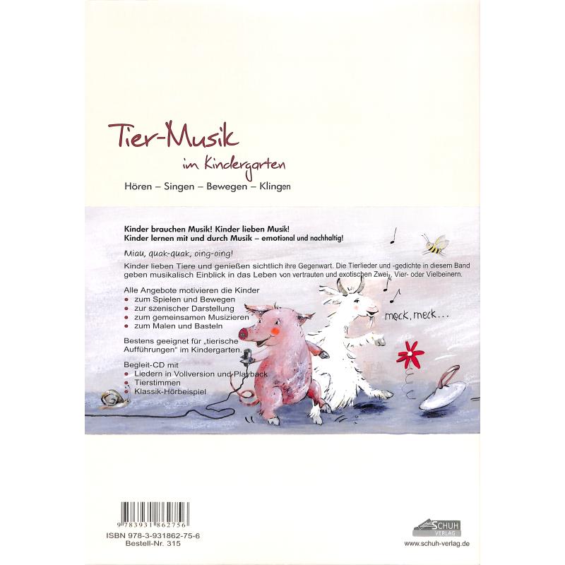 Tier Musik im Kindergarten