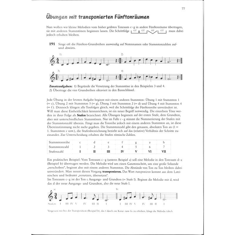 Praktische Musiklehre 1