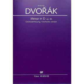 Messe D-Dur op 86 Orchesterfassung