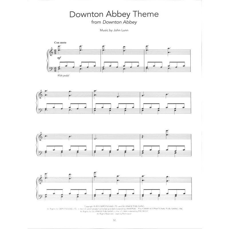 Peaceful piano solos - Soundtracks