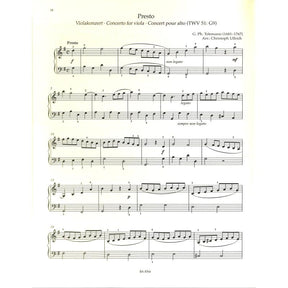 Piano moments baroque