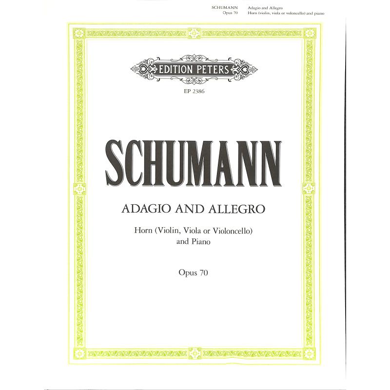Adagio + Allegro op 70