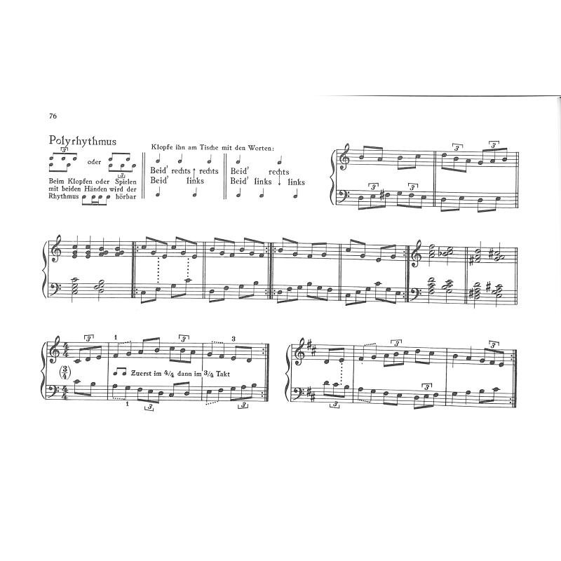 Neue Anleitung für das Klavierspiel 2