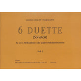 6 Duette 2 (Sonaten)
