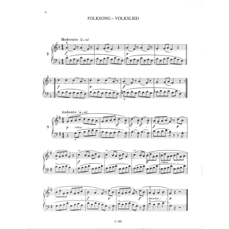 Die erste Zeit am Klavier