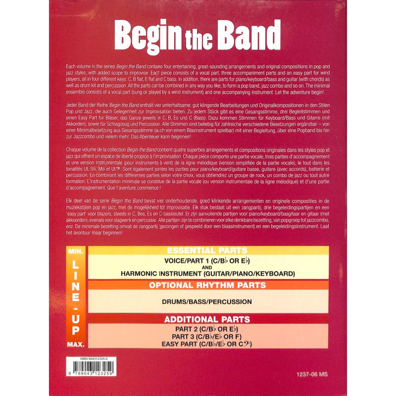 Begin the band 1
