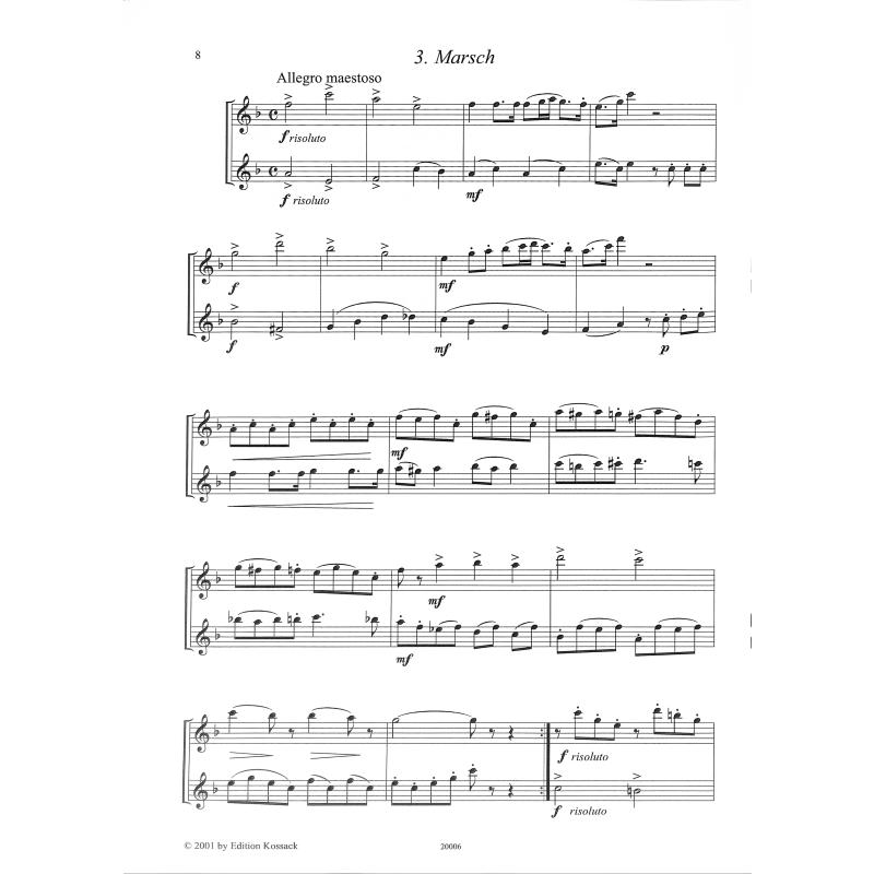 Kleine melodische Duette op 480 Bd 1