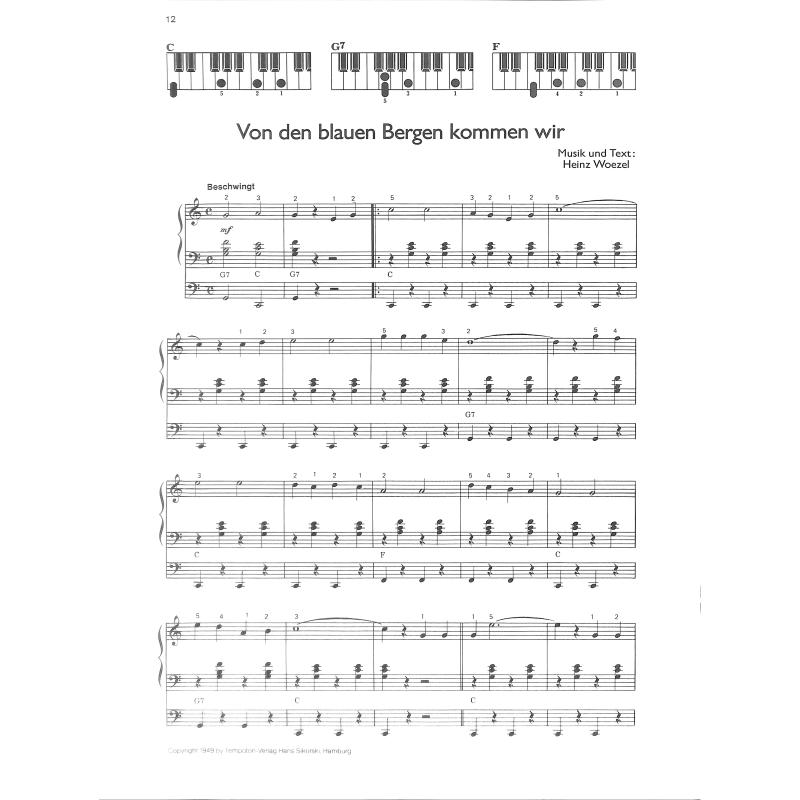 Erstes Orgelspiel 1
