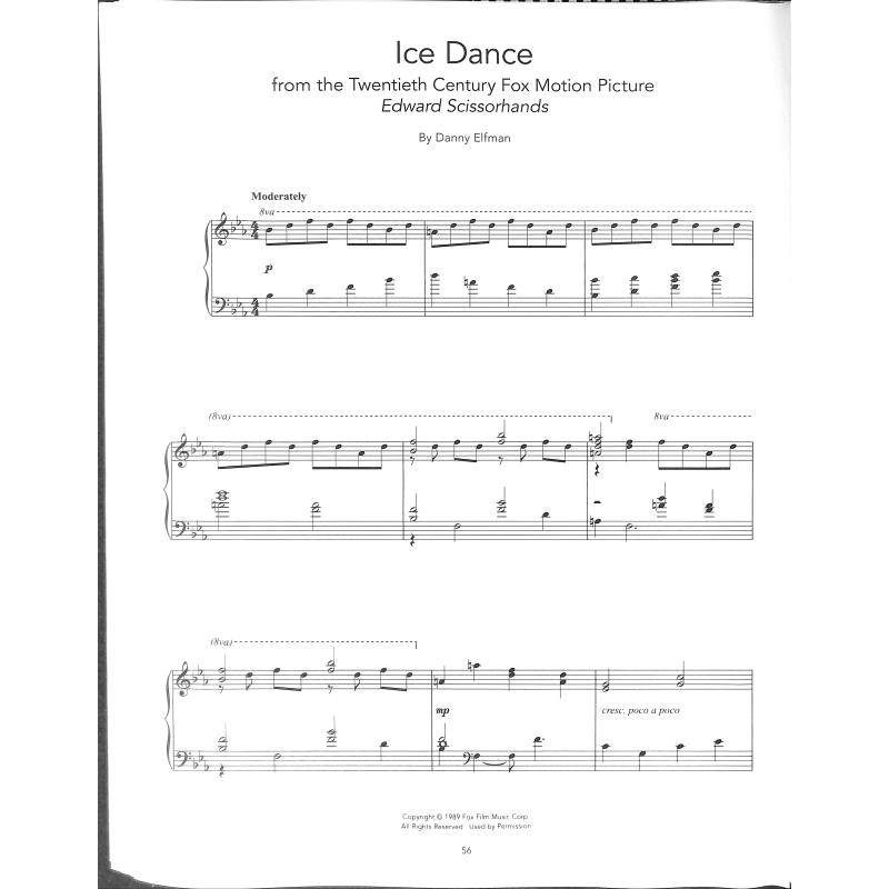 Peaceful piano solos - Soundtracks