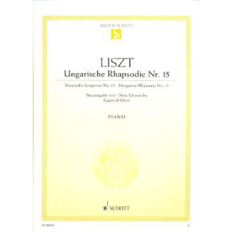 Ungarische Rhapsodie 15 a-moll