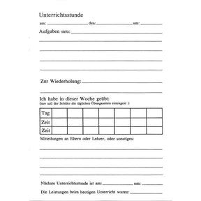 Begleitheft zum Musikunterricht