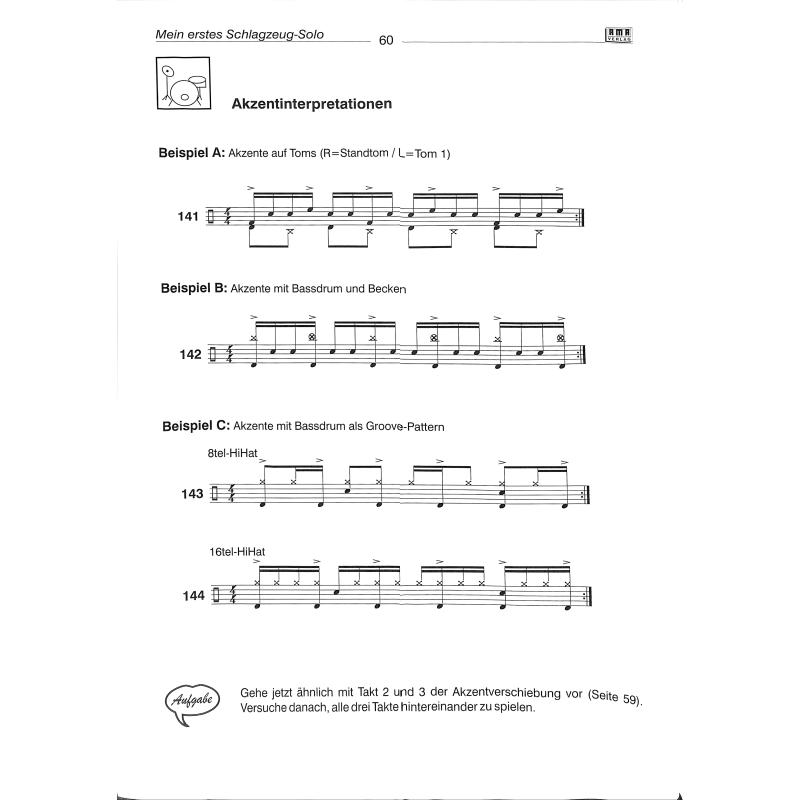 Mein erstes Schlagzeug solo