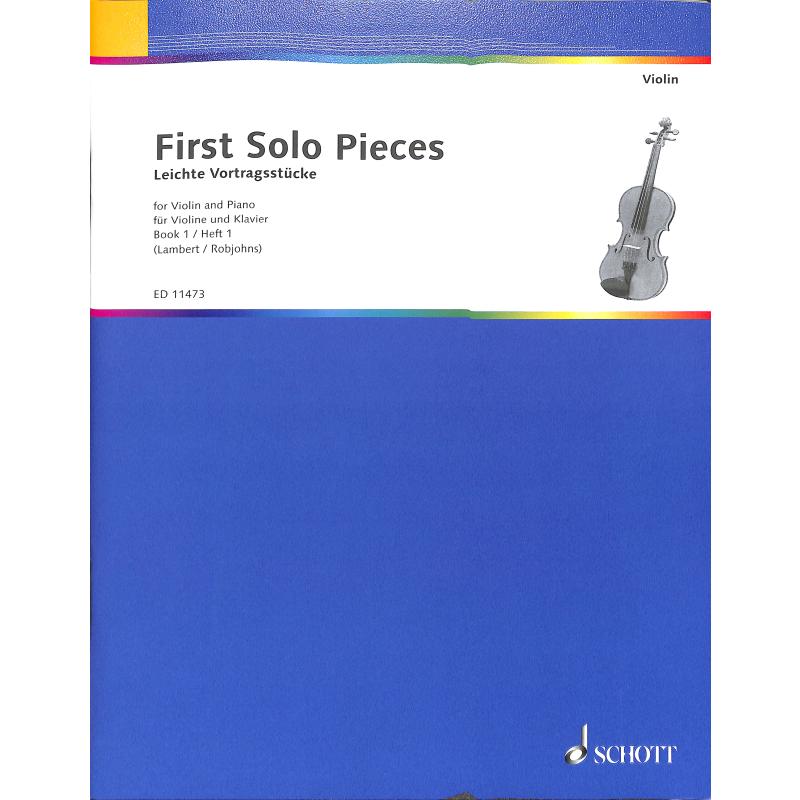 First solo pieces