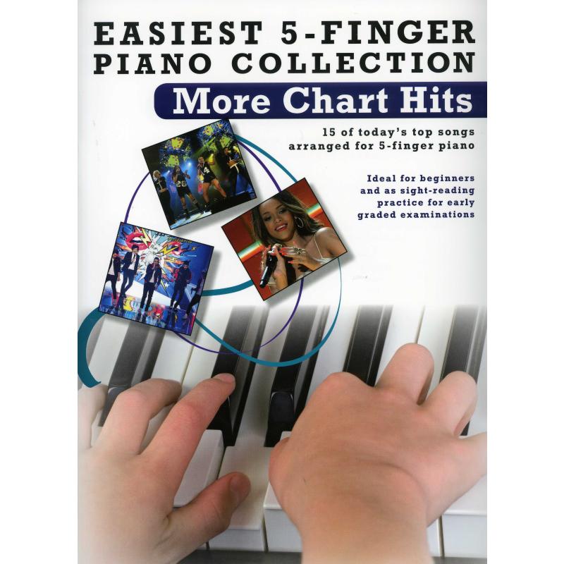 More chart hits | Easiest 5 finger piano collection