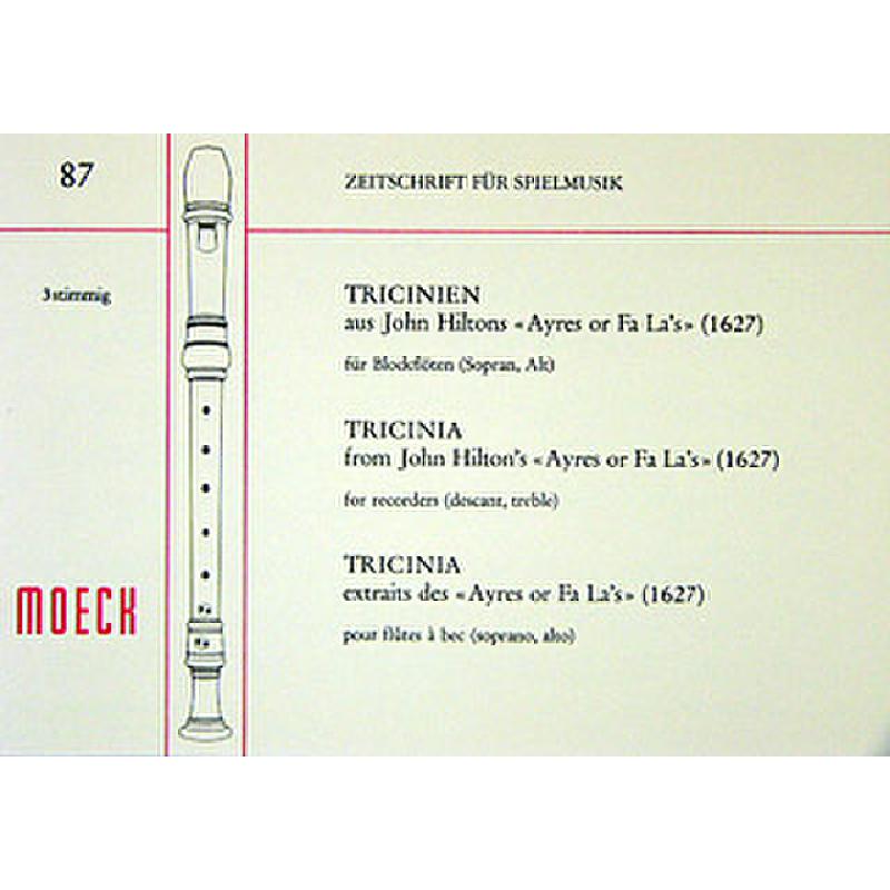 Tricinien (ayres or falas)