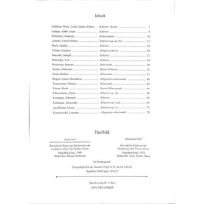 Scherzi in der Orgelmusik