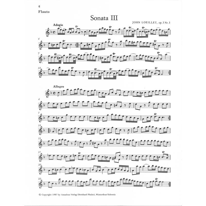 6 Sonaten op 3 (1-3)