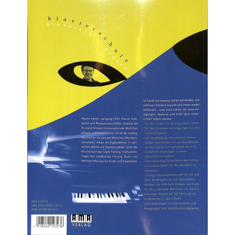 Klavierschule klassisch - modern