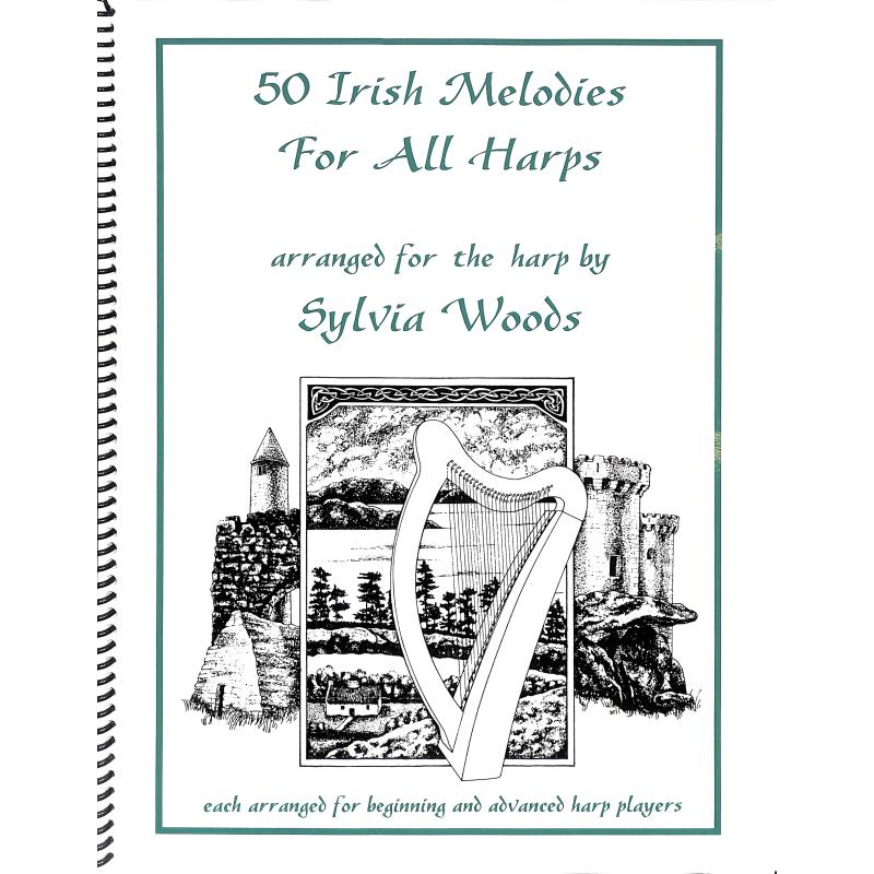 50 Irish melodies for all harps